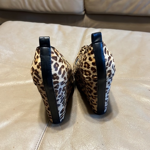Aldo cheetah print wedges woman’s size 9 - Picture 4 of 5